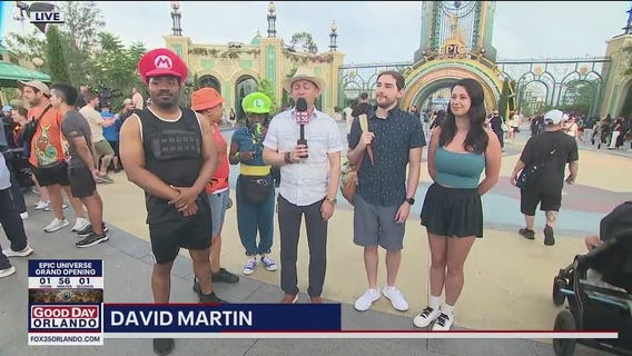 Epic Universe opening: First fans inside new Florida theme park