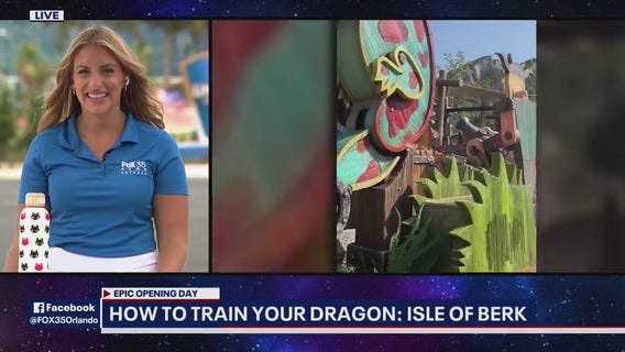 Epic Universe: Isle of Berk on Opening Day