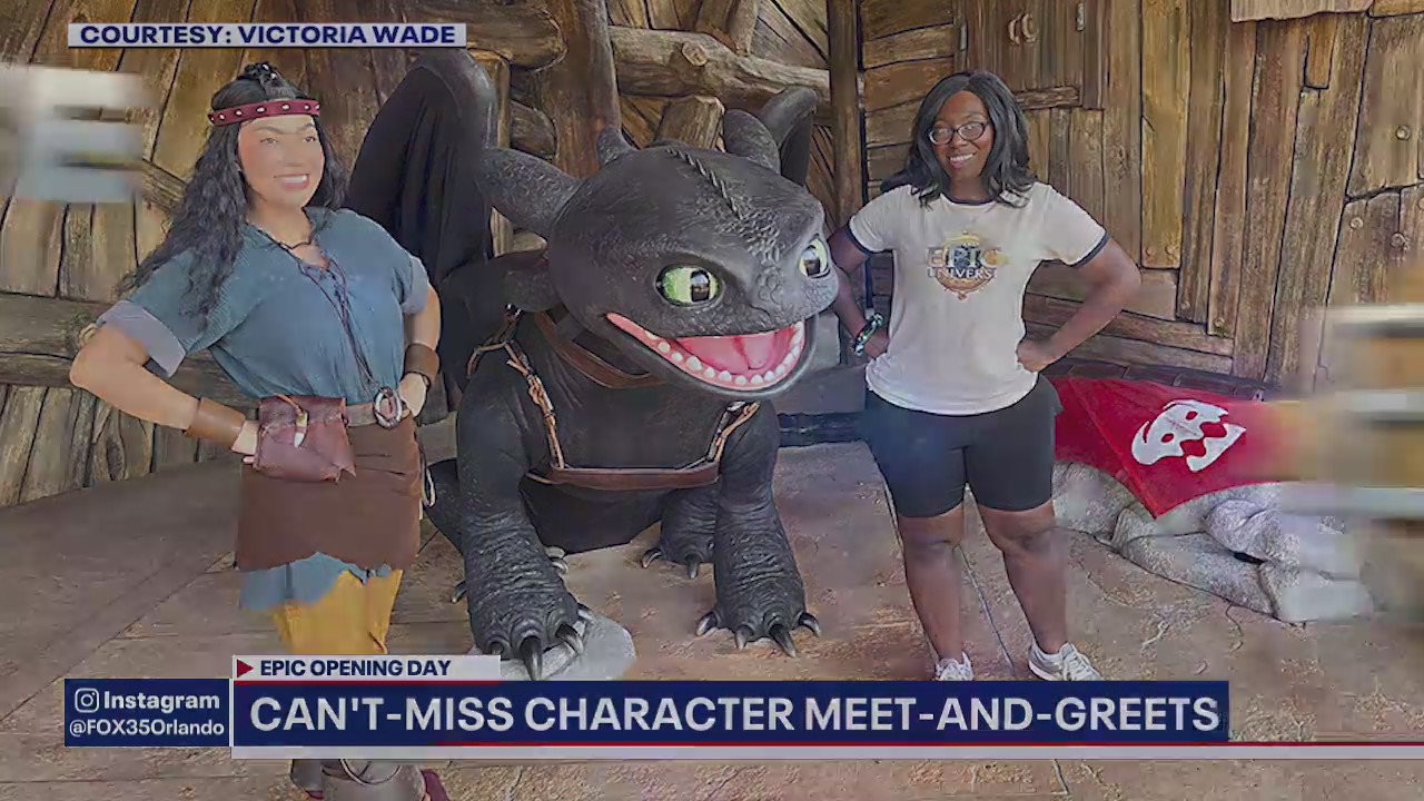 Epic Universe: can't-miss character meet and greets