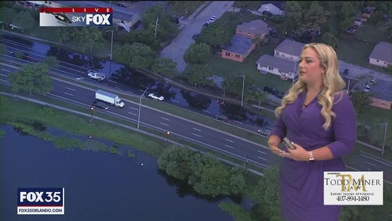 Flooding causes Orlando lane closures