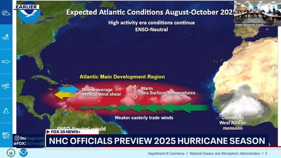 NHC officials preview 2025 hurricane season