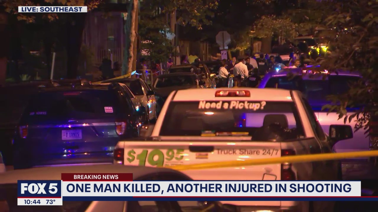 2 men shot, 1 killed in Southeast shooting | FOX 5 DC