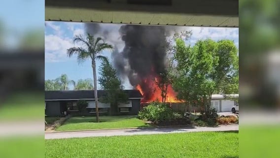Shed fire damages 2 homes in Seminole County
