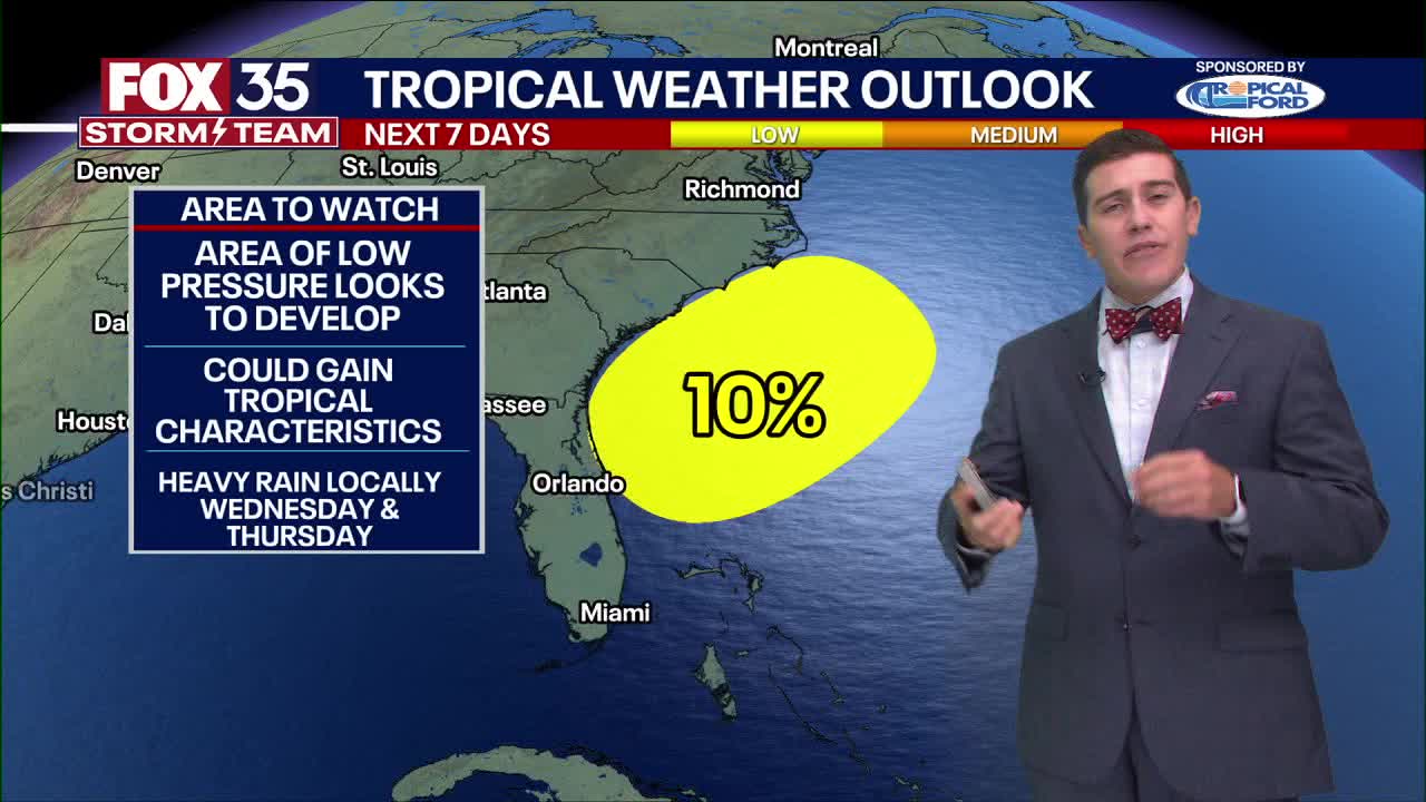 Tropics update: NHC monitoring disturbance in Atlantic