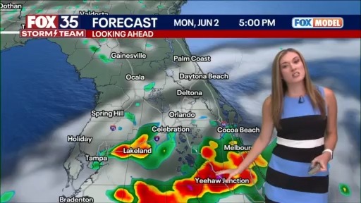 Orlando PM Weather Forecast: June 1, 2025