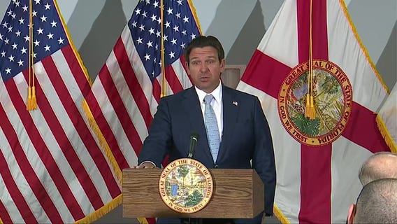 FULL: Florida Gov. Ron DeSantis speaks in Fort Myers