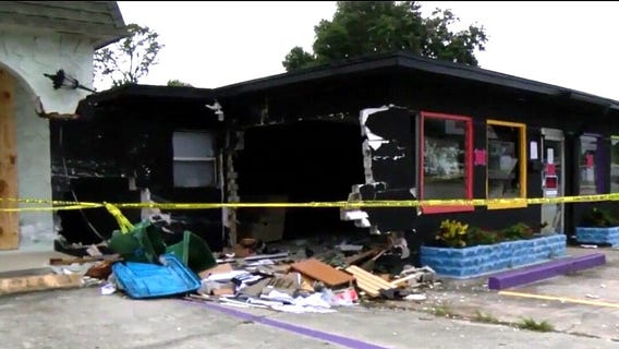 Driver crashes into Holly Hill rage room