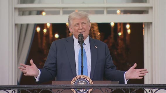 President Trump speaks at Summer Soir?e event