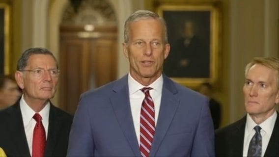 Political leaders speak on Congressional spending bill