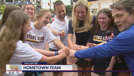 FOX 5 ZIP TRIP: Hometown Team in Bethesda with Stone Ridge School of the Sacred Heart