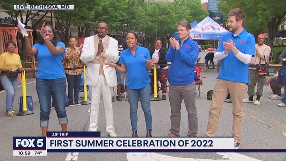 FOX 5 ZIP TRIP: Wrapping up our time in Bethesda!