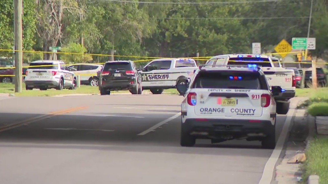 Large law enforcement presence spotted in Orlando