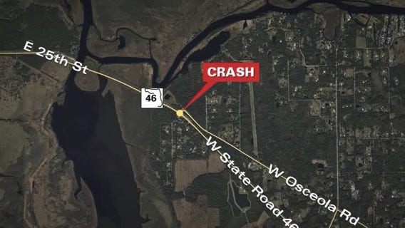 1 killed, 3 hurt in Seminole County multi-car crash