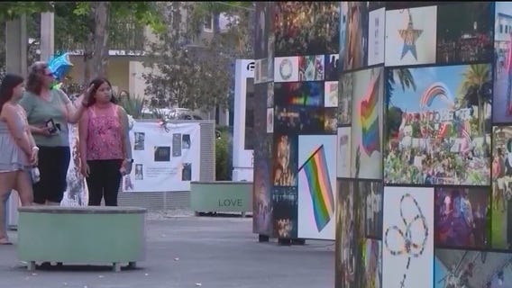 Prayer ribbons memorial for Pulse victims, survivors