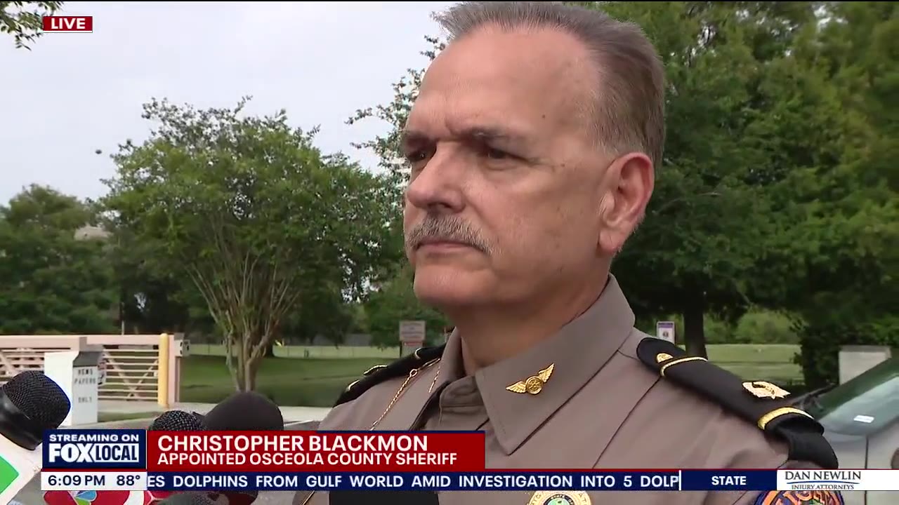 Interim Osceola Co. Sheriff talks to FOX 35 | FOX 35 Orlando