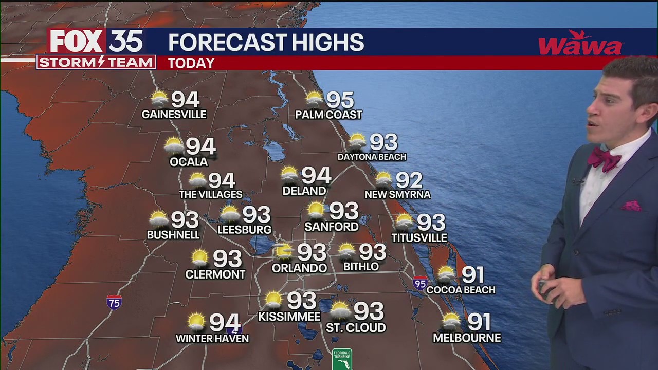 Orlando AM Weather Forecast: June 7, 2025