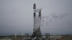 SpaceX Falcon 9 rocket launch from California