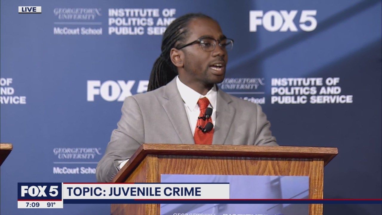 DC Mayoral Debate: Councilmember White discusses juvenile crime | FOX 5 DC