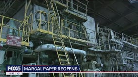 Marcal paper plant reopens