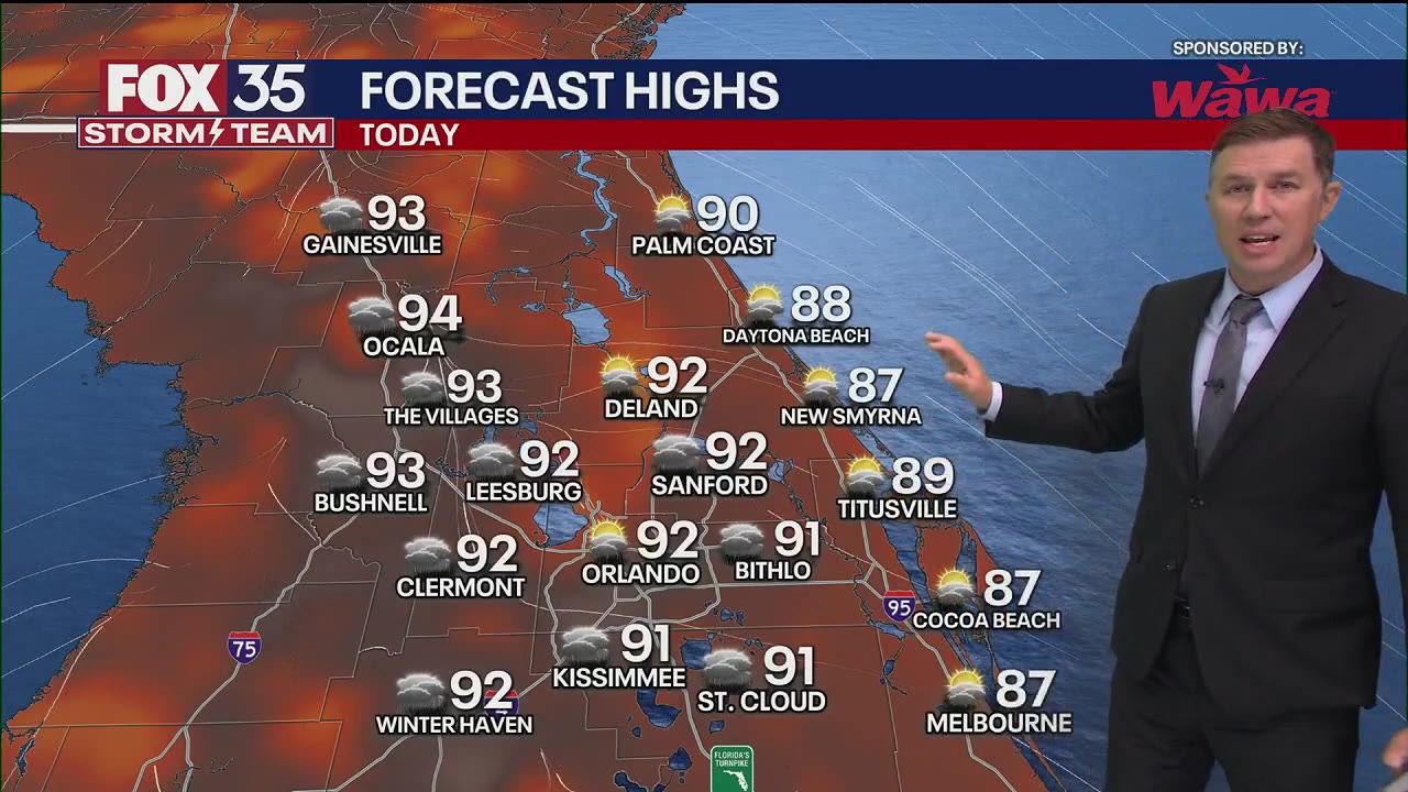 Orlando Weather Forecast AM: June 12, 2025