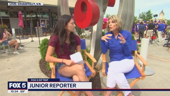 FOX 5 Zip Trip Chantilly: Junior Reporter