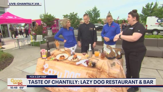 FOX 5 Zip Trip Chantilly: Lazy Dog Restaurant & Bar