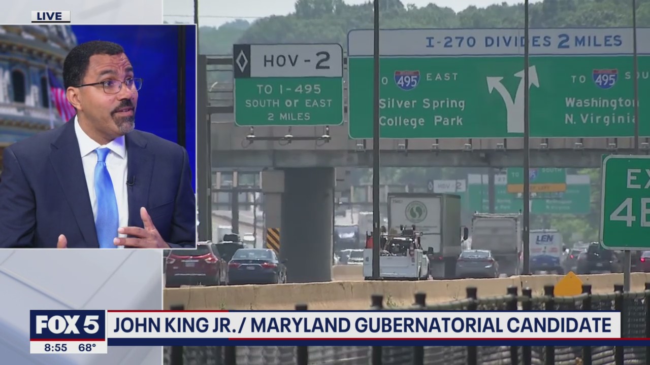 ON THE HILL: Maryland Gubernatorial candidate John King Jr.