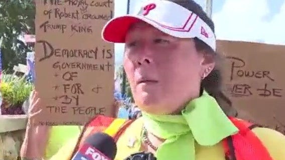 'No Kings' protestor speaks in Daytona Beach