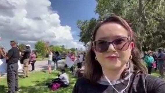 Kissimmee 'No Kings' protestor talks about event