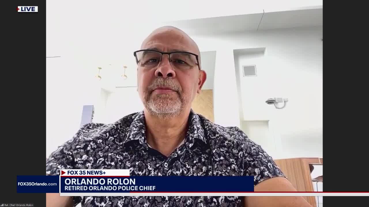 Retired police chief speaks on 'No Kings' protests