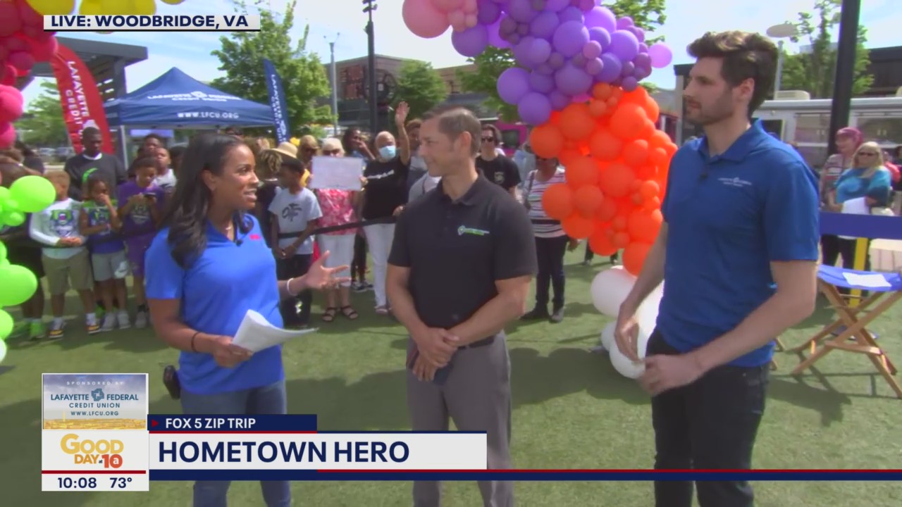 FOX 5 Zip Trip Woodbridge: Hometown Hero