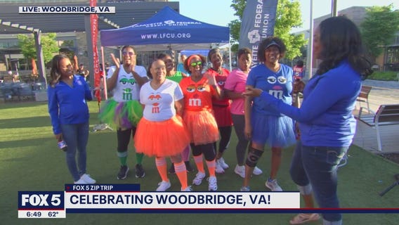 FOX 5 Zip Trip Woodbridge: Walk and run with the Goal Diggers