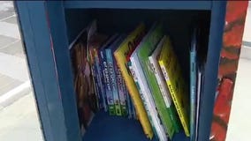 'Little Free Library' unveiling ceremony in Orlando