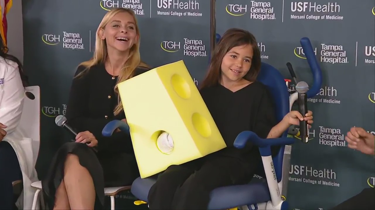 Florida 9-year-old girl speaks after shark attack