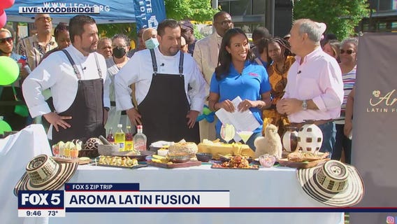FOX 5 Zip Trip Woodbridge: Aroma Latin Fusion