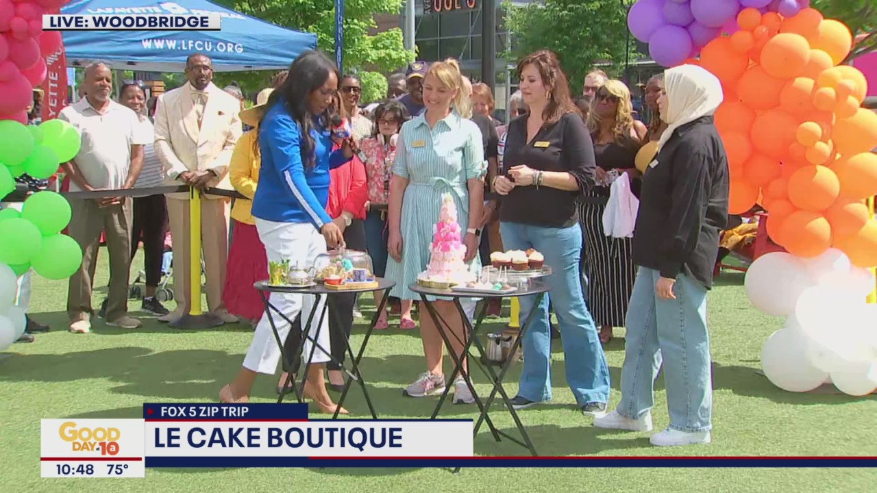 FOX 5 Zip Trip Woodbridge: Le Cake Boutique
