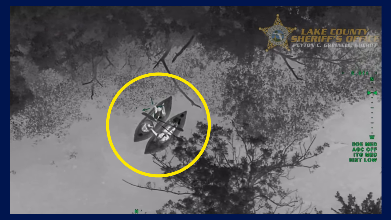 Lake County kayakers rescued by deputies