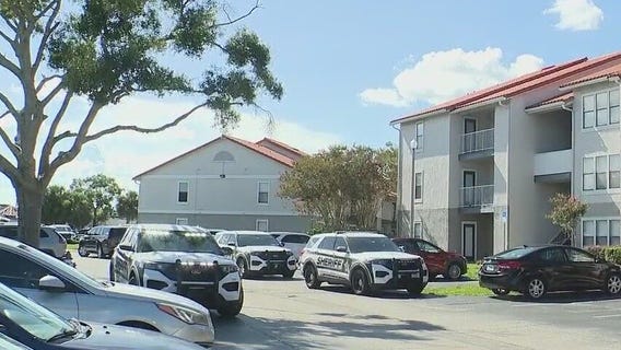 Large deputy presence in Orlando Monday evening