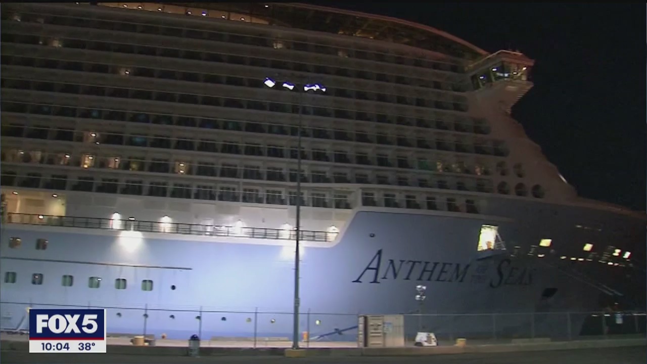 Passengers on cruise ship docked in NJ test negative for coronavirus