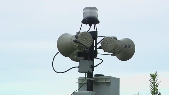 High-tech alert system helps keep golfers, swimmers