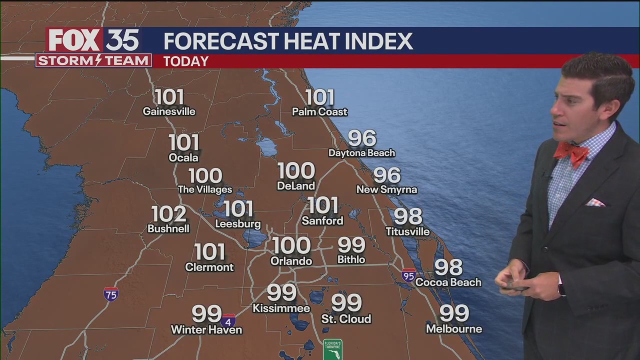 Orlando AM Weather Forecast: June 22, 2025