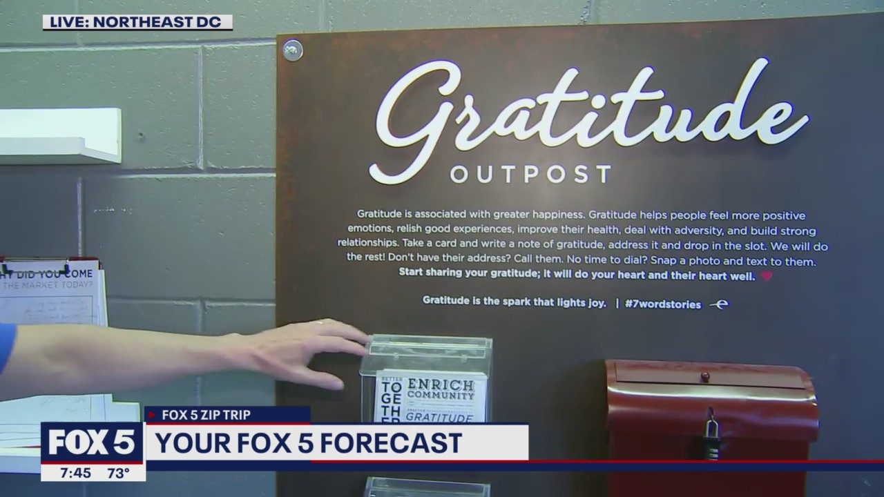 FOX 5 Zip Trip Union Market: Gratitude Outpost