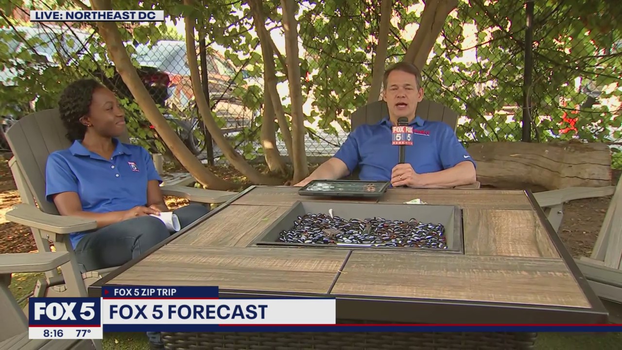 FOX 5 Zip Trip Union Market: Hanging with Tucker!