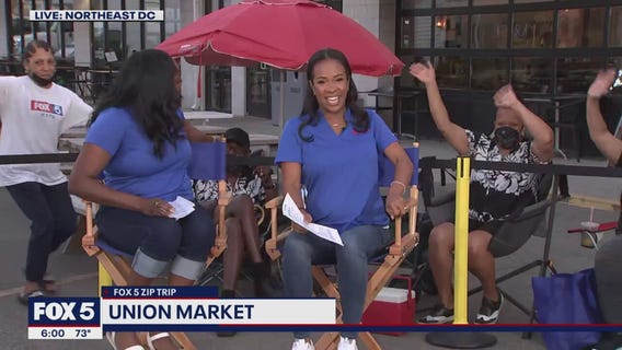 FOX 5 Zip Trip Union Market: Getting the fun started!