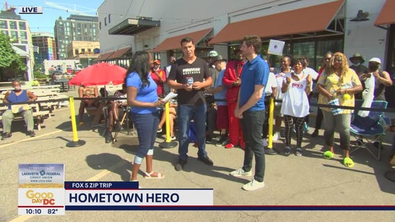 FOX 5 Zip Trip Union Market: Hometown Hero