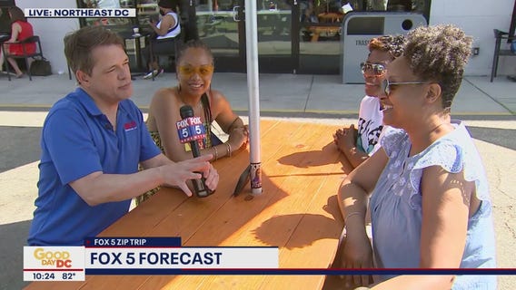 FOX 5 Zip Trip Union Market: Hanging in the shade!
