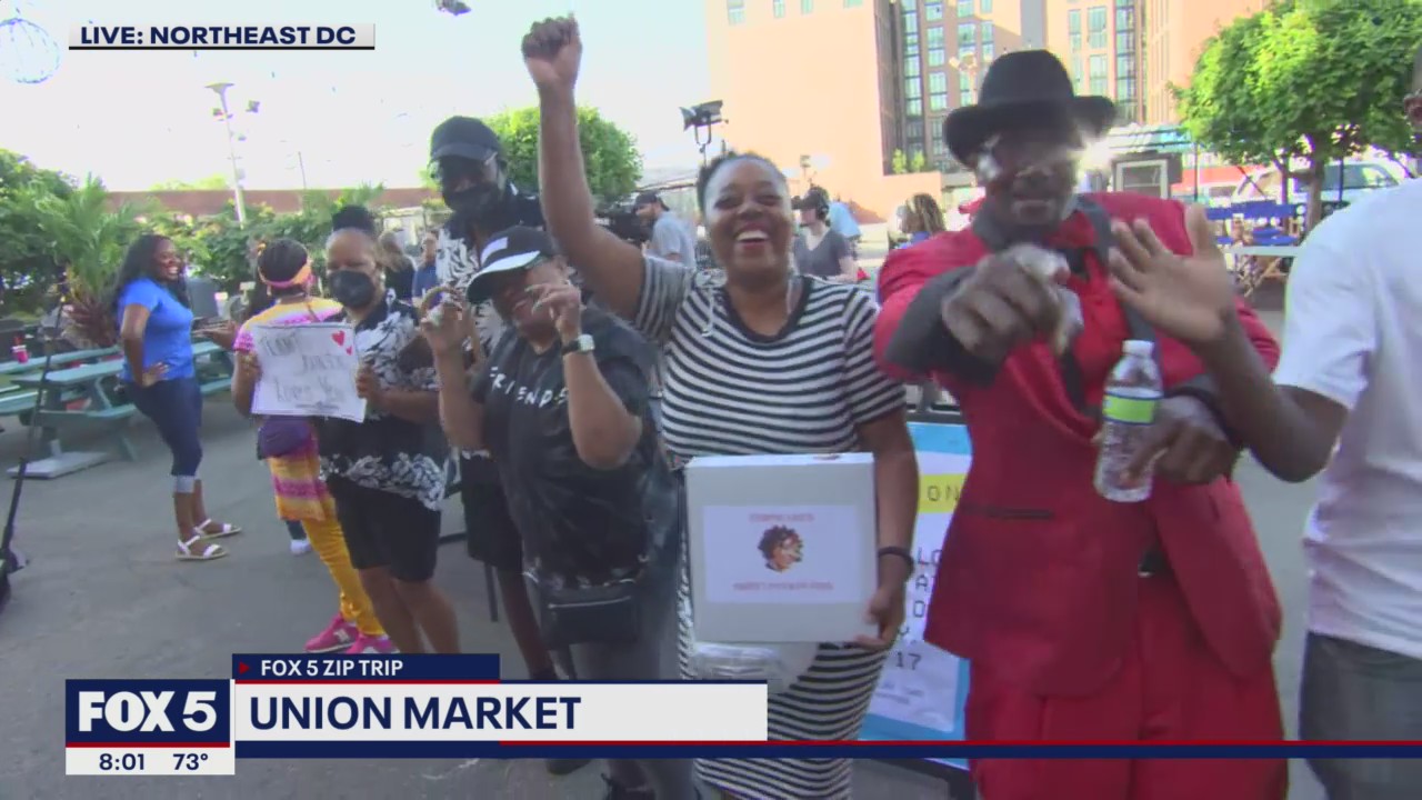 FOX 5 Zip Trip Union Market: Celebrating the fans!