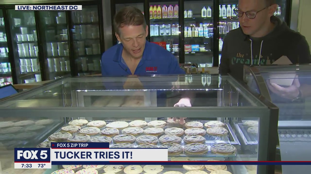 FOX 5 Zip Trip Union Market: Tucker Tries It!