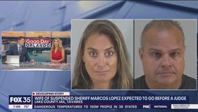 Wife of suspended Sheriff Marcos Lopez to appear in court