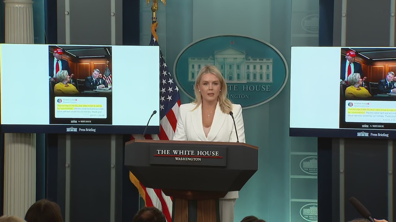 White House: U.S. strikes on Iran a 'massive success'